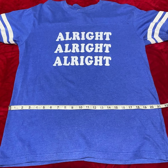 Tops - Large Vintage look Alright Alright Alright t-shirt! Perfect condition! 🔥🔥🔥
